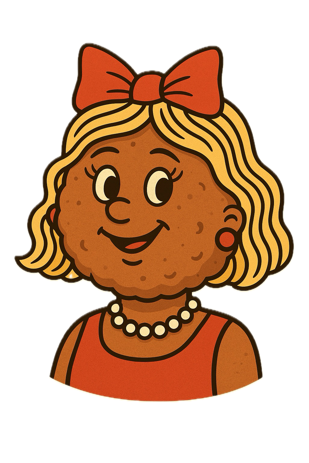 Miss Meatball posing proudly